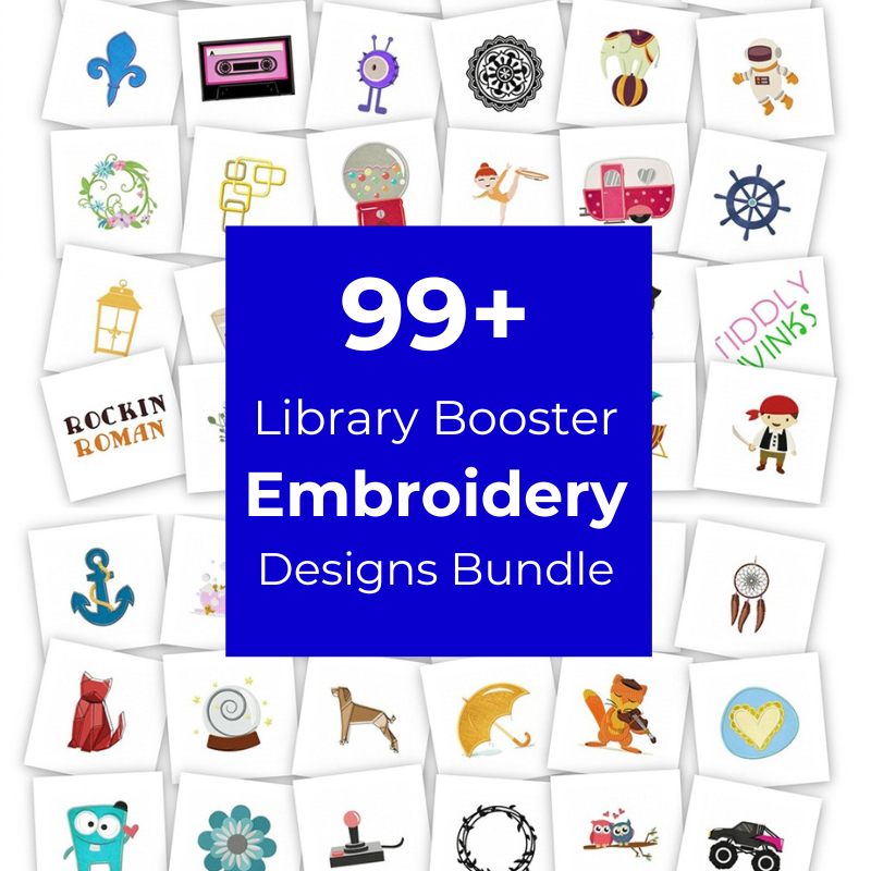 Library Booster 99+ Ready MEGA embroidery files package, Embroidery Design bundle, Pes, Dst, Jef, Vp3 Instant Download
